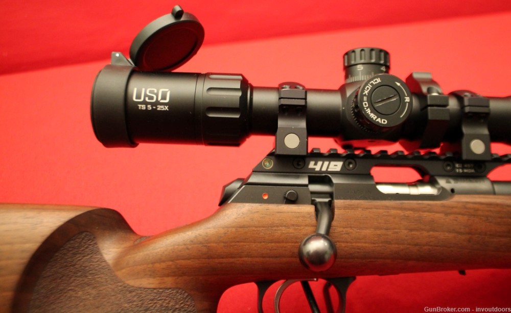 CZ 457 MTR .22 LR 20" heavy barrel rifle w/U.S. Optics T5 5-25x50 scope.-img-16