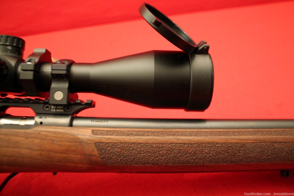 CZ 457 MTR .22 LR 20" heavy barrel rifle w/U.S. Optics T5 5-25x50 scope.-img-28
