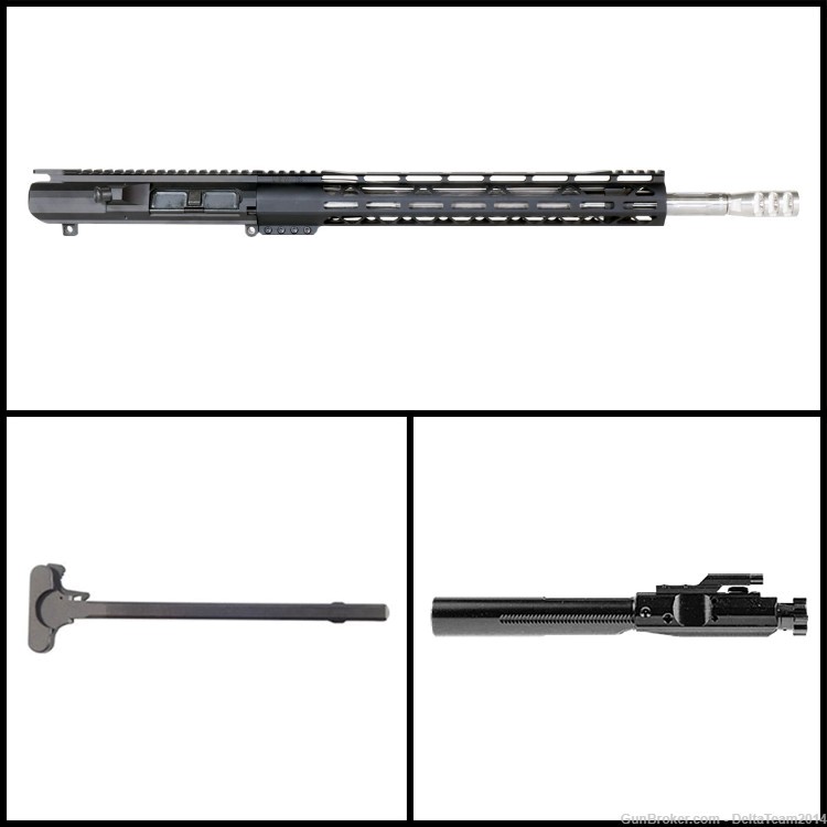 AR10 18in 6.5 Creedmoor Rifle Complete Upper - DPMS Style Upper Receiver-img-0