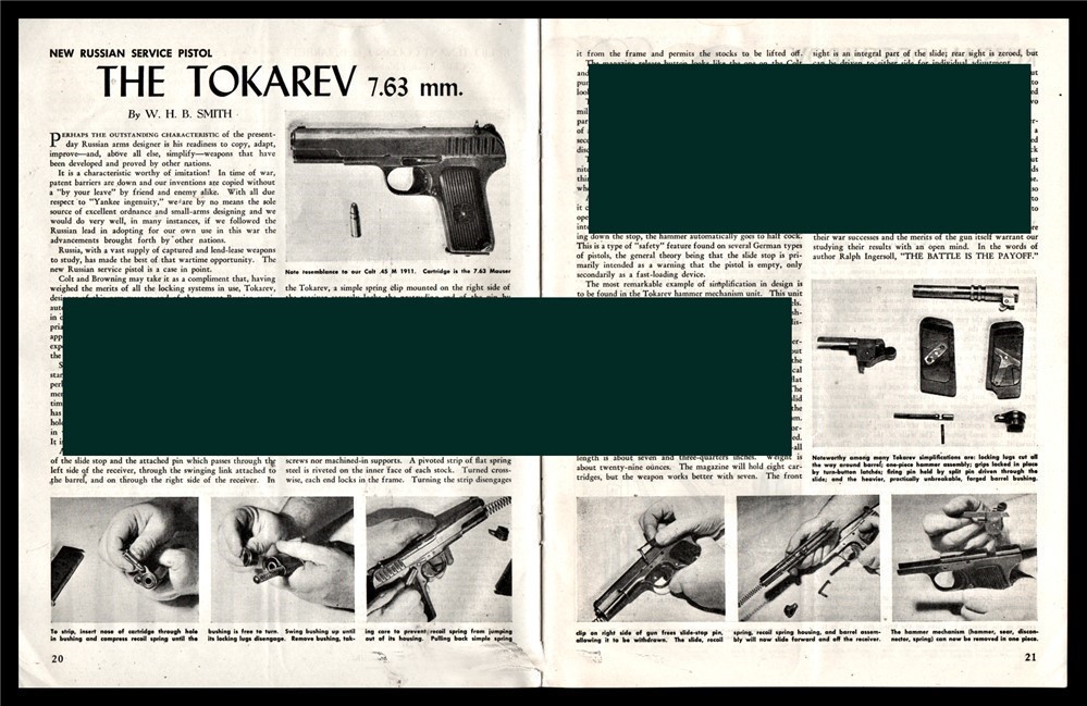 1944 TOKAREV 7.63 mm Russian Service Pistol 2-pg Article-img-0