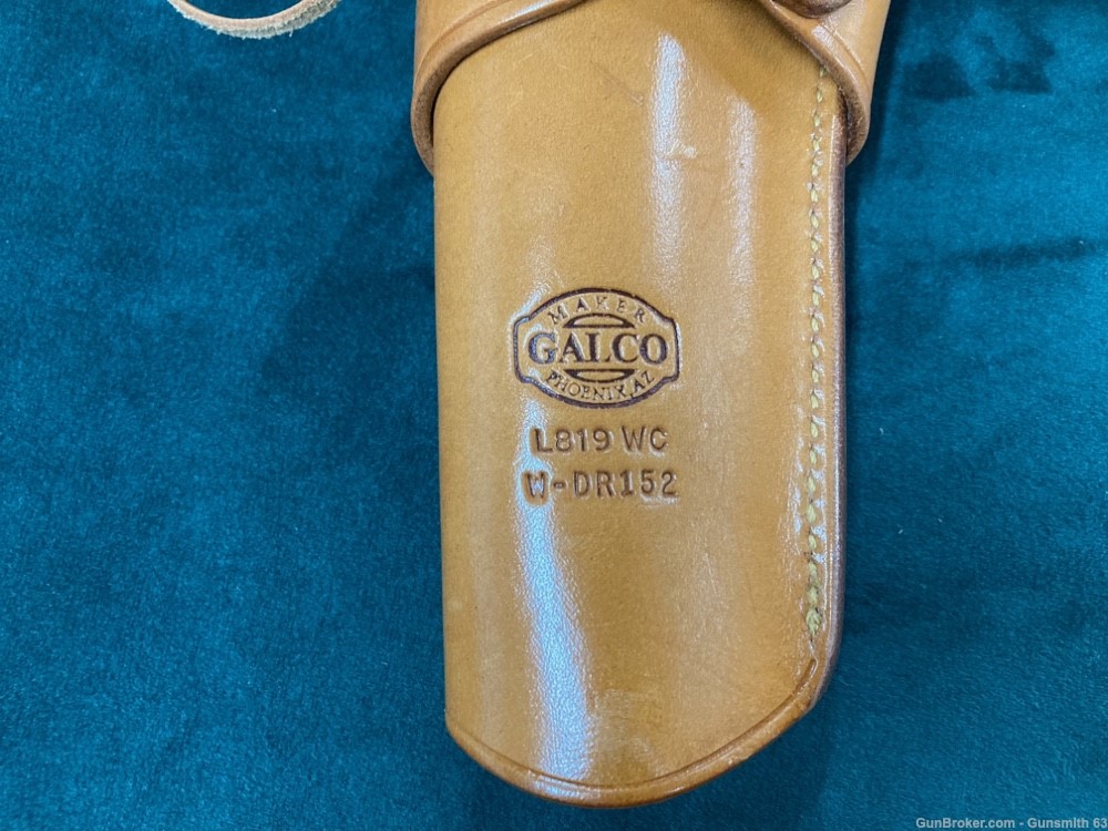 Pietta Great Western II .357mag revolver w/ Galco belt, 2 holsters, & ammo-img-21