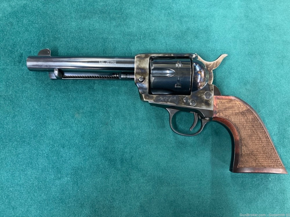 Pietta Great Western II .357mag revolver w/ Galco belt, 2 holsters, & ammo-img-1