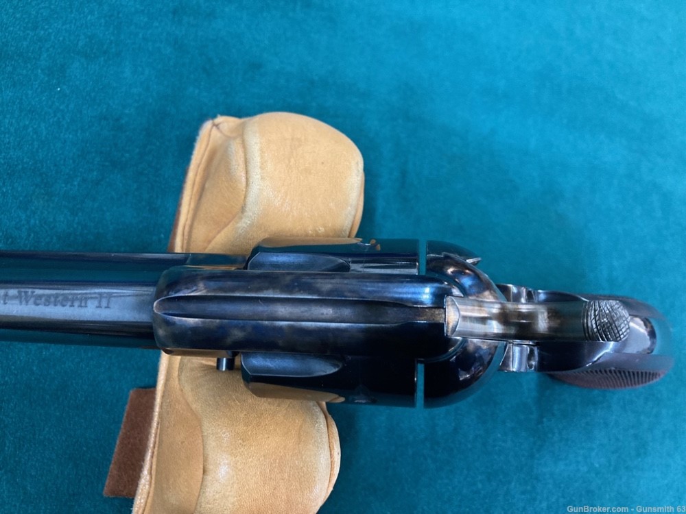 Pietta Great Western II .357mag revolver w/ Galco belt, 2 holsters, & ammo-img-11