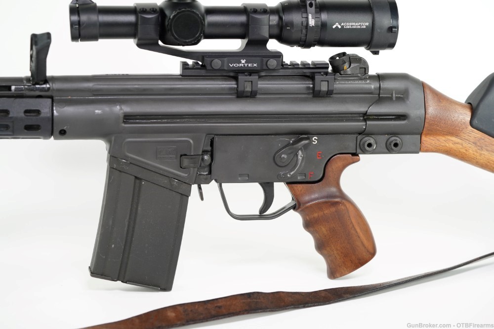PTR 91 .308 Wood Furniture and Primary Arms SLx Scope-img-5