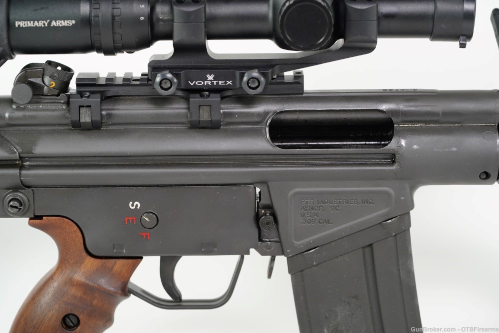PTR 91 .308 Wood Furniture and Primary Arms SLx Scope-img-17