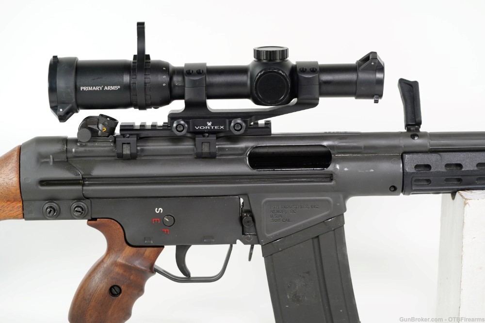 PTR 91 .308 Wood Furniture and Primary Arms SLx Scope-img-11