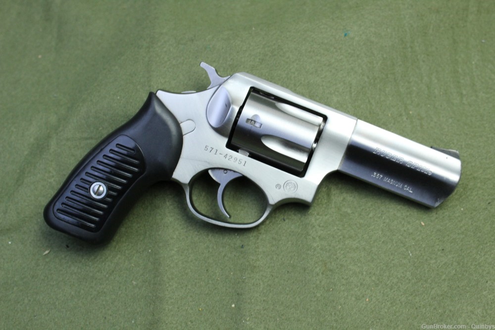 1993 Ruger SP101 Stainless 357 Mag 3 inch Revolver-img-1