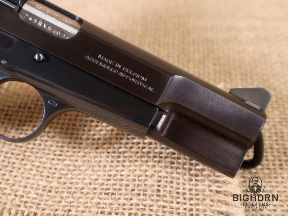 Browning Hi-Power Semi-Auto 9mm Pistol, 1993, *Belgian Made* Target Sights-img-14