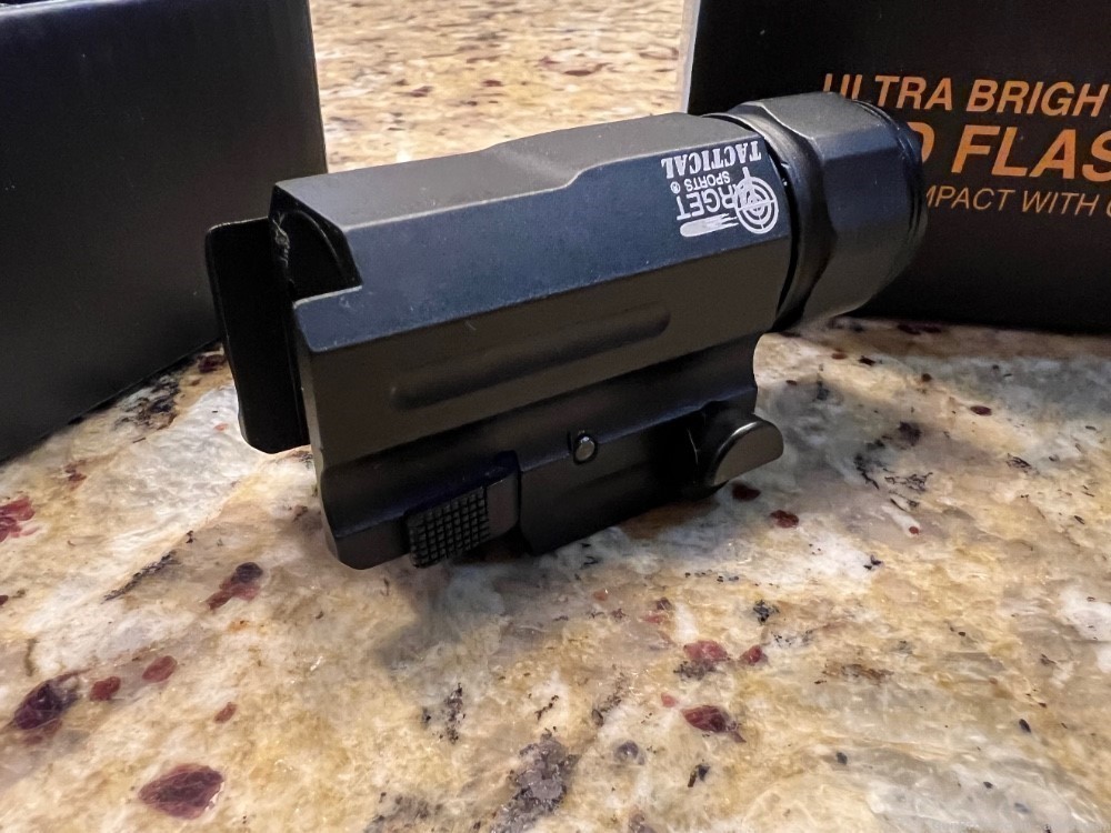 Target Sports Tactical 150 Lumen LED flashlight rail mount-img-5