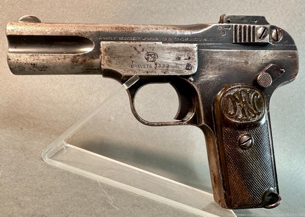 Belgian Military issue FN Model 1900 Pistol-img-1