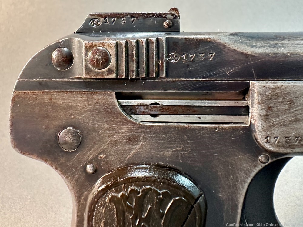 Belgian Military issue FN Model 1900 Pistol-img-17