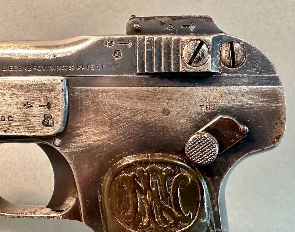 Belgian Military issue FN Model 1900 Pistol-img-10