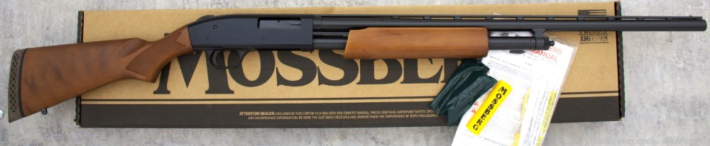 New-in-Box Mossberg 500 Crown Grade Slide Action Shotgun 20 ga.-img-0