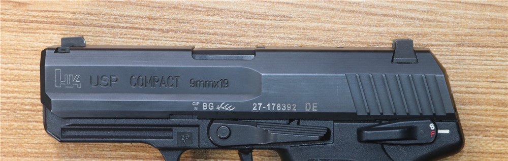  HK Sidearms GMBH USP Compact V1 9mm 4" Barrel Box 4 Mags-img-5
