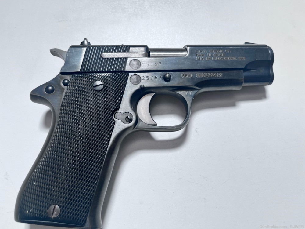 Spanish Star Model BM Semi-Auto Pistol, 9mm VG COND NO RESERVE NO CC FEE-img-1