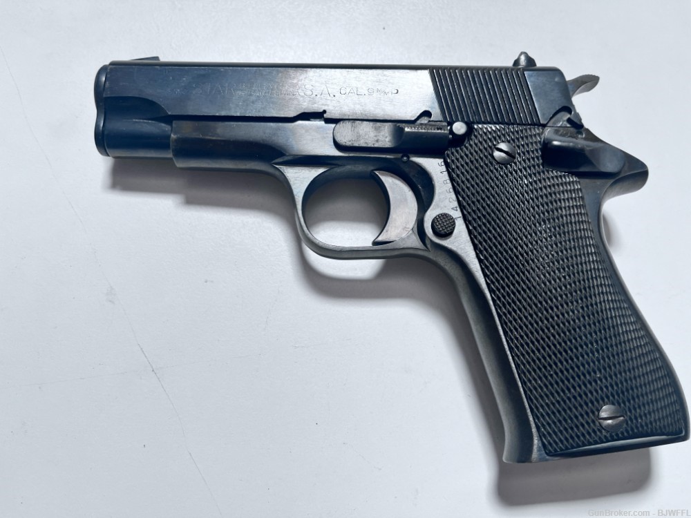 Spanish Star Model BM Semi-Auto Pistol, 9mm VG COND NO RESERVE NO CC FEE-img-2
