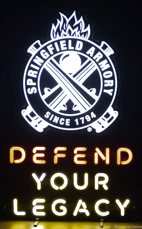 Springfield Armory LED Sign Man Cave!-img-0
