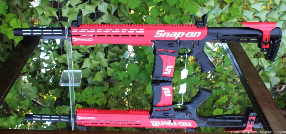 AR Style 12 Gauge Fear 116 "Snap-On Tools " Custom Duracoat  New W/ Case-img-0