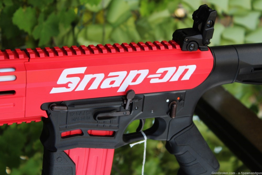 AR Style 12 Gauge Fear 116 "Snap-On Tools " Custom Duracoat  New W/ Case-img-5