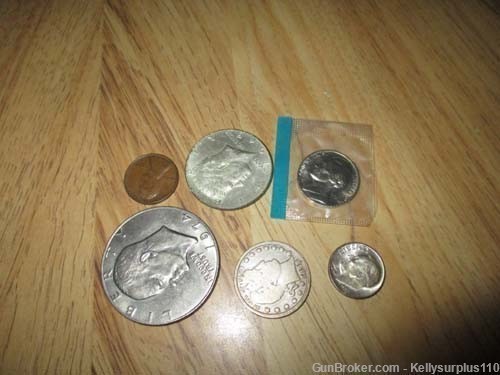   Lot of 6 U.S. Coins - Well worth the money-img-1