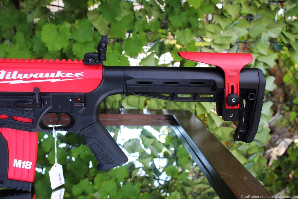 AR Style 12 Gauge Fear 116 "Milwaukee Tools  " Custom Duracoat  New W/ Case-img-8