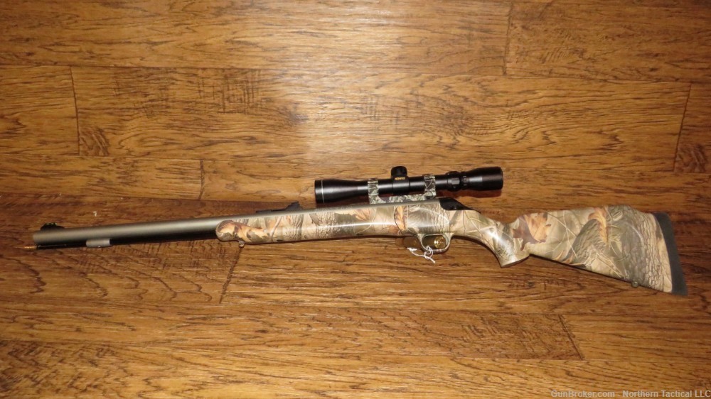 Thompson Center Impact Stainless/Camo .50 Cal. Muzzleloader-img-0