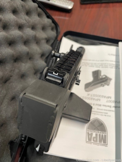 USED LIKE NEW MASTERPIECE ARMS DEFENDER MINI MPA30SST SIDE CHARGING-img-3