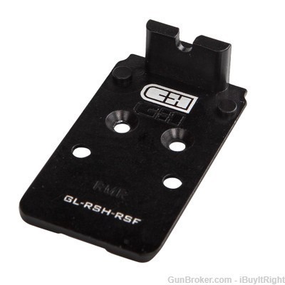 C&H V4 MOS Glock Mil / Leo Adapter Plate for Trijicon RMR-img-0