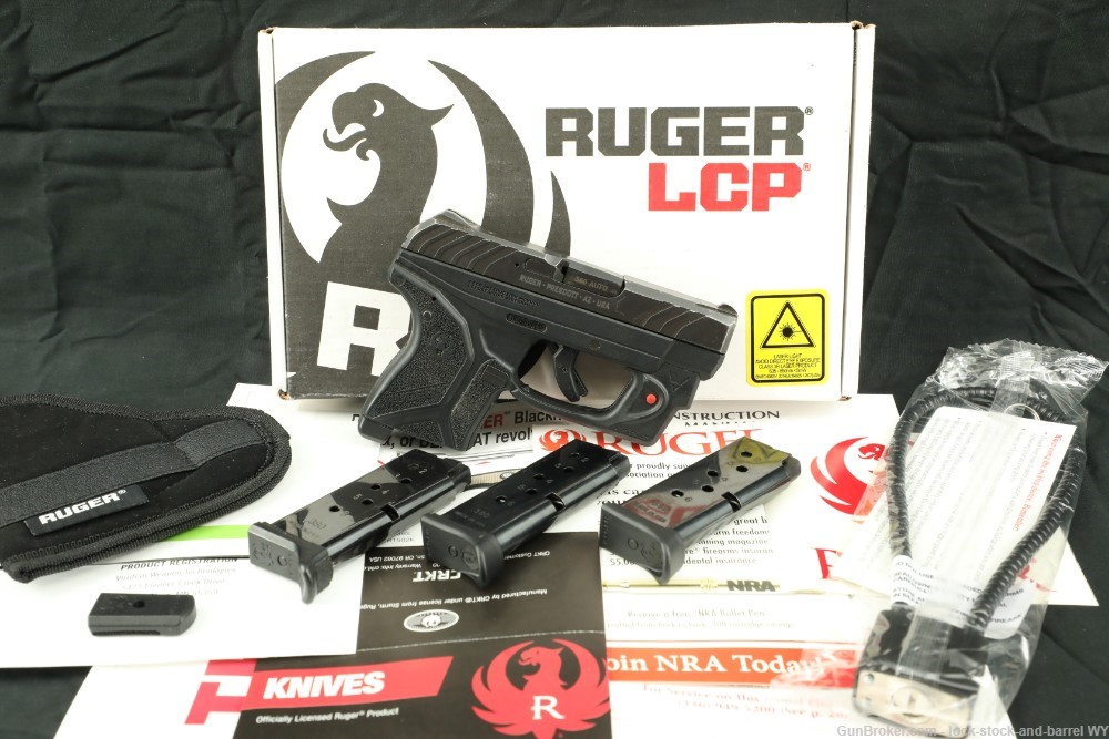 Sturm Ruger LCP II Viridian Laser .380 ACP Subcompact Pocket Carry Pistol-img-2
