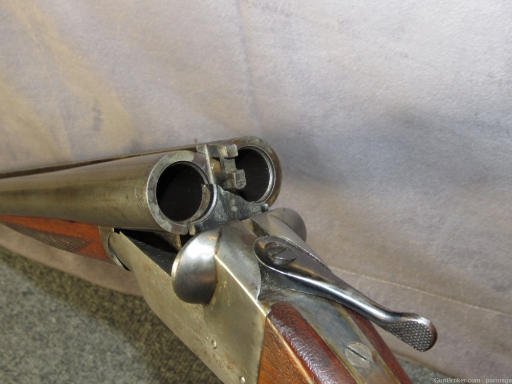 Vintage Ithaca Gun Company Flues 12 GA SxS 28" Solid Rib 1912 C&R-img-7