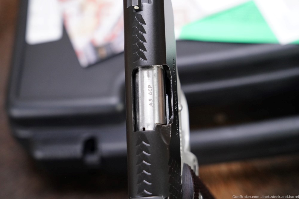 Kimber Super Carry Ultra+ .45 ACP SA Semi Automatic 3” Pistol, Box-img-9