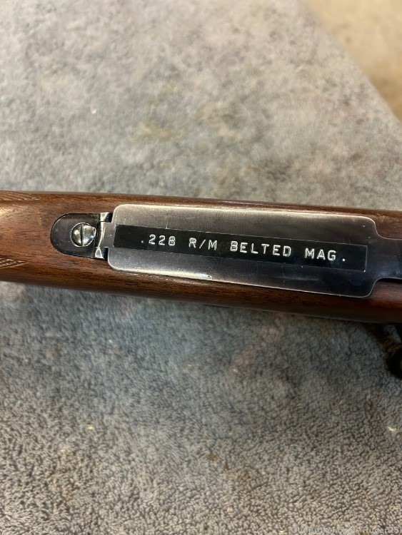 Winchester pre 64 mod 70 PO Ackley 228 R&M belted mag-img-4