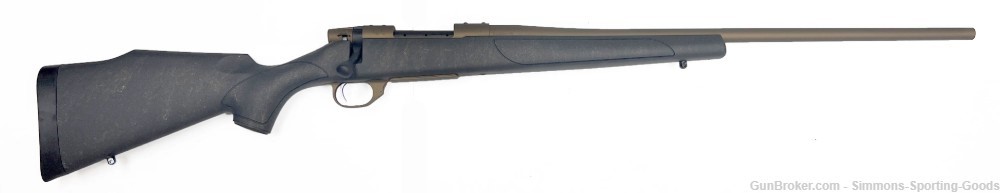 Weatherby Vanguard (VWB65CMR4T) 24" 6.5CM 4Rd Bolt Action Rifle- Bronze-img-1
