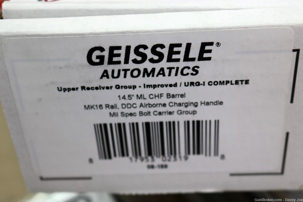 Desirable Geissele upper receiver group-improved/URG-I Complete NIB-img-1