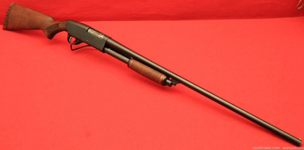 Springfield model 67F slide action shotgun 20-gauge 28" plain barrel 3".-img-0