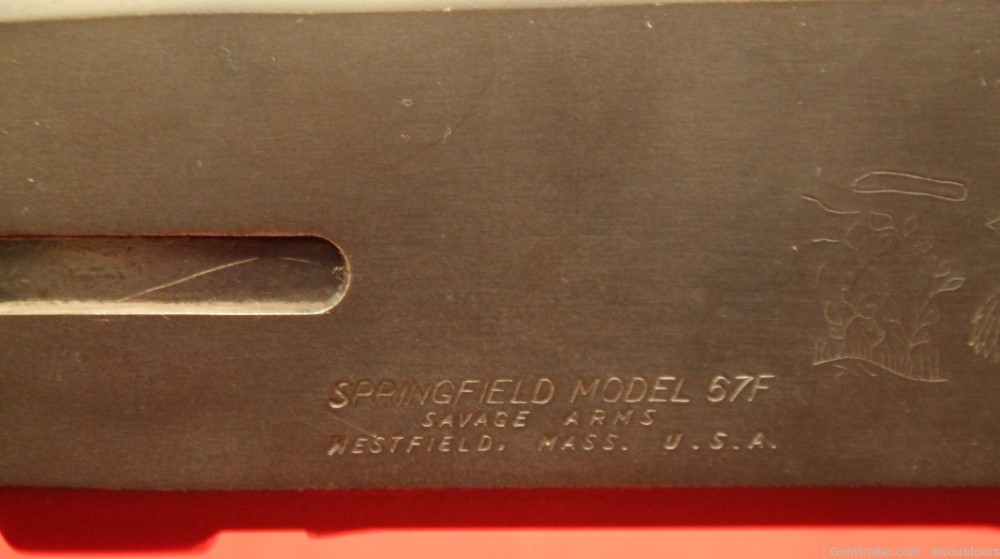 Springfield model 67F slide action shotgun 20-gauge 28" plain barrel 3".-img-4