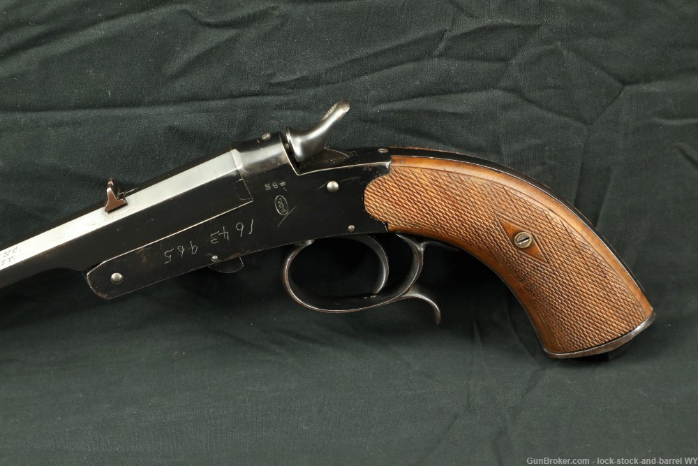 A.F.Stoeger Inc. 762 Single-shot Break Action 22 short Target Pistol 10 ¼  -img-6