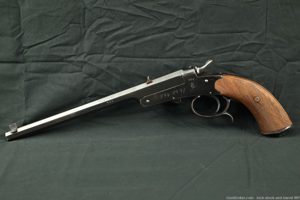 A.F.Stoeger Inc. 762 Single-shot Break Action 22 short Target Pistol 10 ¼  -img-4