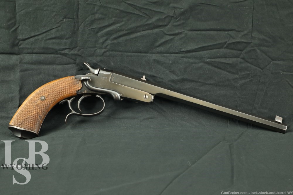 A.F.Stoeger Inc. 762 Single-shot Break Action 22 short Target Pistol 10 ¼  -img-0