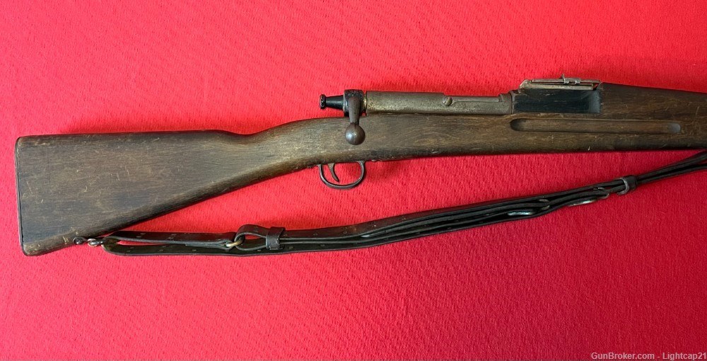 WW2 USN Training "Dummy" Rifle Mark -1 with WW1 Sling -img-1