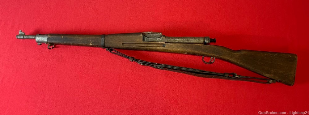 WW2 USN Training "Dummy" Rifle Mark -1 with WW1 Sling -img-7