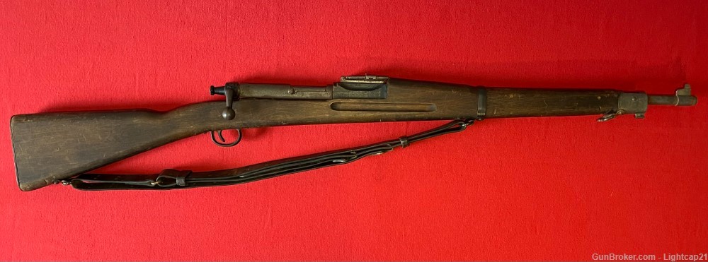 WW2 USN Training "Dummy" Rifle Mark -1 with WW1 Sling -img-0