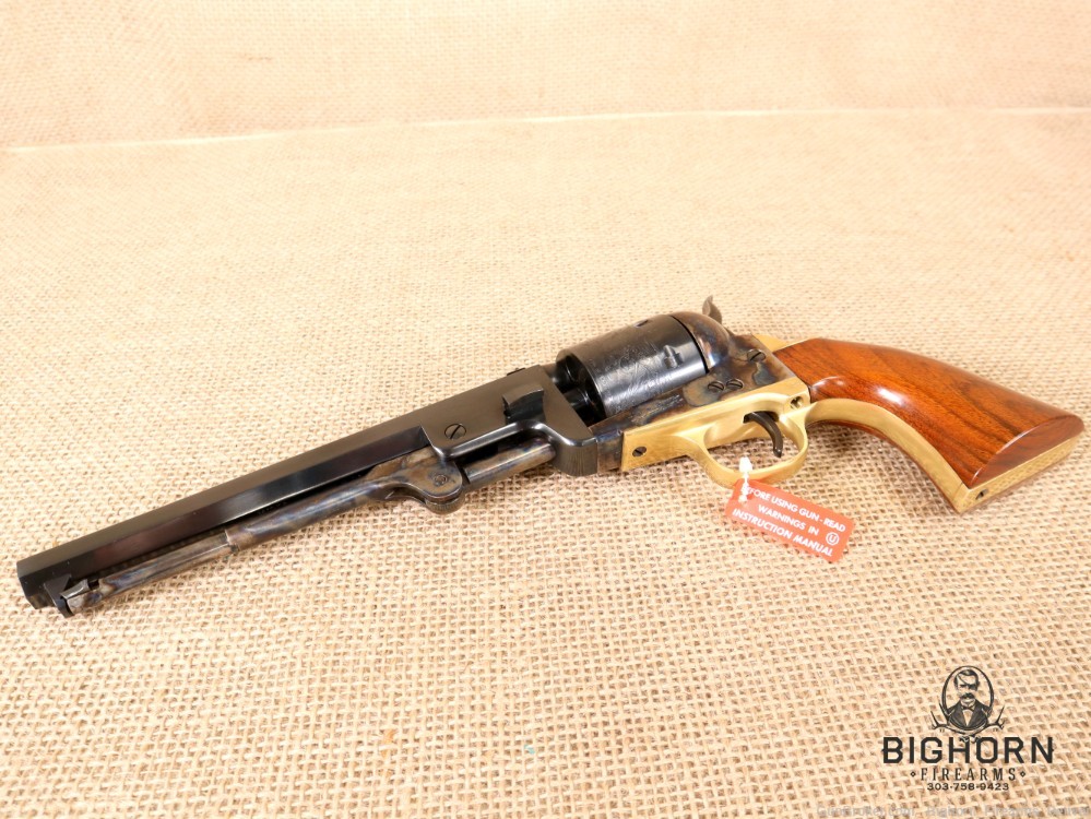 Cimarron, 1851 Navy Conversion, Man With No Name, 7.5", .38 Spl, Revolver-img-21