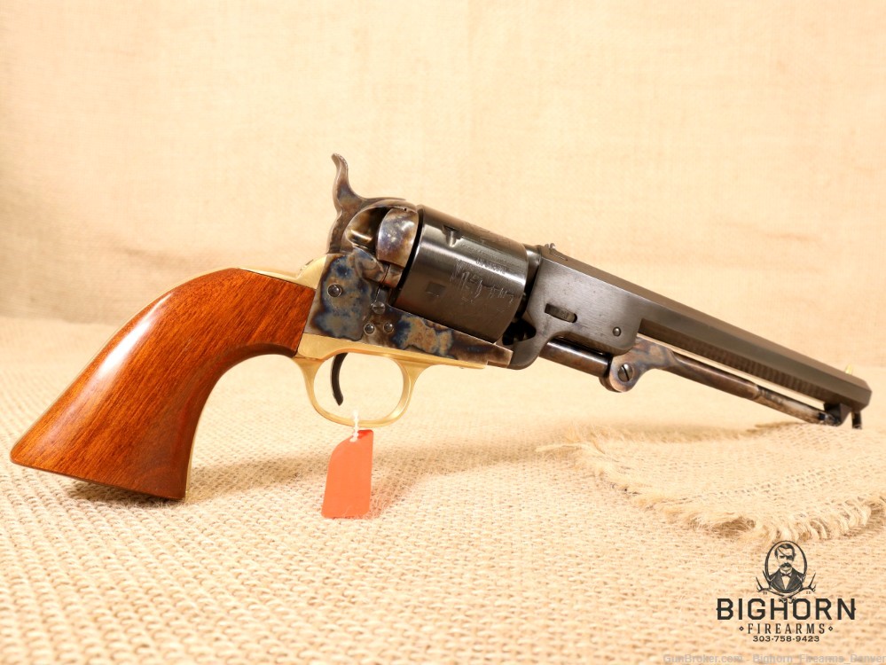 Cimarron, 1851 Navy Conversion, Man With No Name, 7.5", .38 Spl, Revolver-img-6