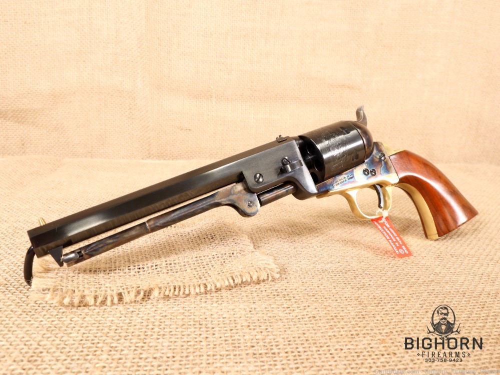 Cimarron, 1851 Navy Conversion, Man With No Name, 7.5", .38 Spl, Revolver-img-1