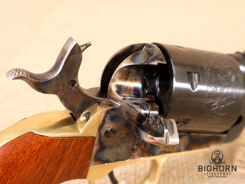 Cimarron, 1851 Navy Conversion, Man With No Name, 7.5", .38 Spl, Revolver-img-15