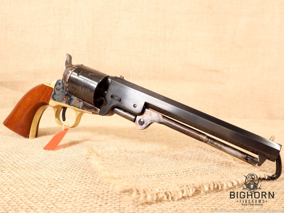 Cimarron, 1851 Navy Conversion, Man With No Name, 7.5", .38 Spl, Revolver-img-7