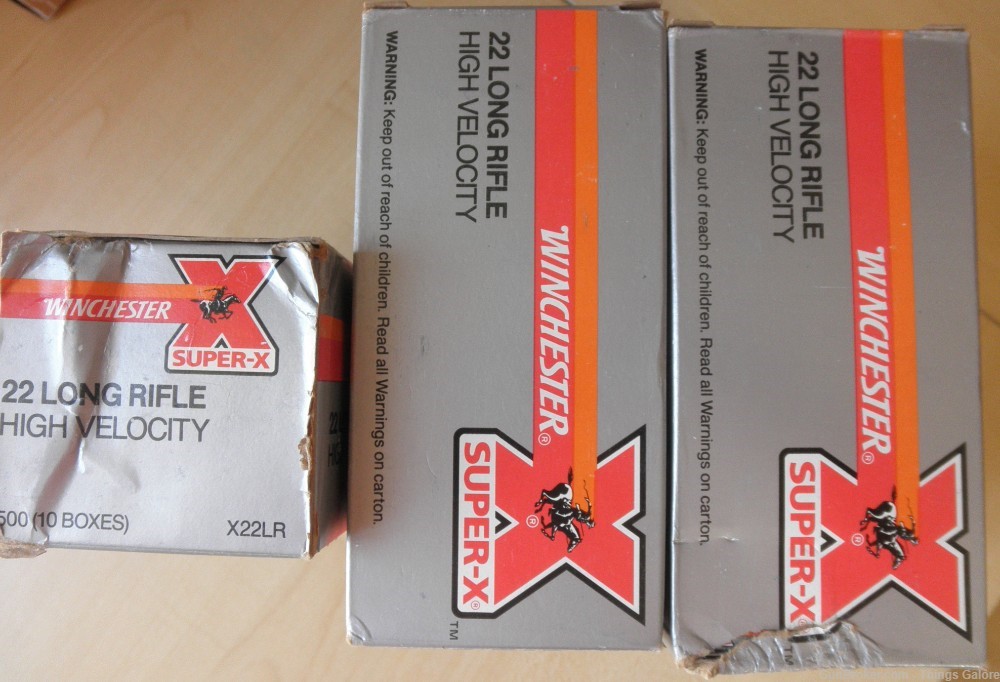 Winchester SUPER-X .22LR 40gr copper plated round nose X22LR-img-0