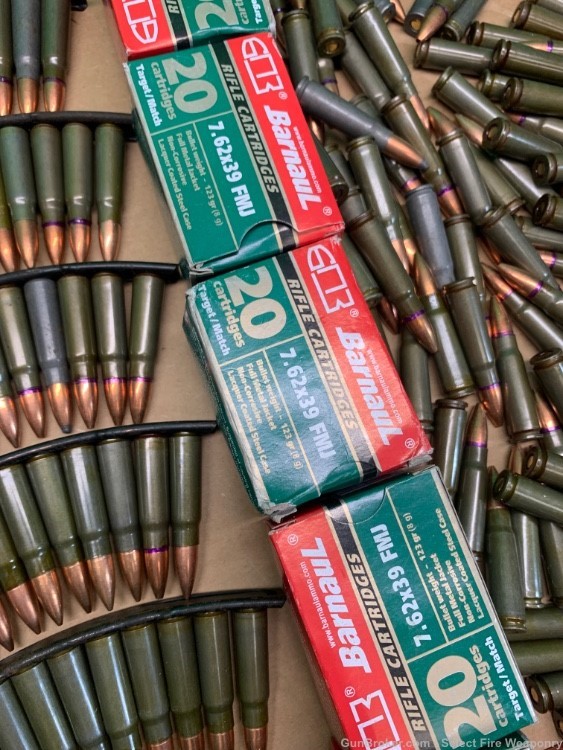 Lot of Russian 7.62x39 ammo Golden Tiger Barnaul Tula 960 rounds 7.62x39mm-img-3