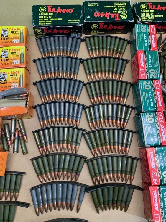 Lot of Russian 7.62x39 ammo Golden Tiger Barnaul Tula 960 rounds 7.62x39mm-img-7